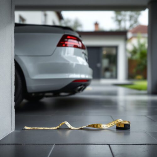 Mängel am Reiheneckhaus: Carport überdimensioniert, Terrasse mit geringer Privatsphäre, Dusche zu klein.